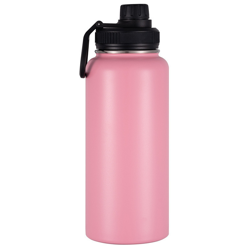 22oz32oz40oz hervidor espacial de gran capacidad 304 taza de acero inoxidable al aire libre portátil hervidor deportivo personalizado