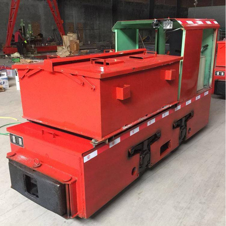 温建防爆特殊型蓄电池电机车 小型轨道牵引机车 架线式电机车