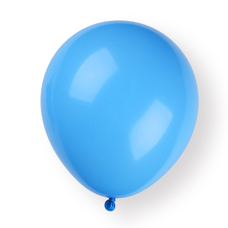 Bola de látex mate de 10 pulgadas 2,2G engrosada globo redondo de látex fiesta de cumpleaños centro comercial Globo de apertura