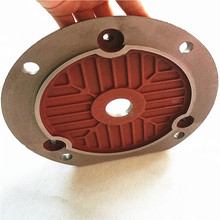 YE2-112三相立式电机电动机端盖前盖立盖法兰盖4KW前挡盖法兰端盖