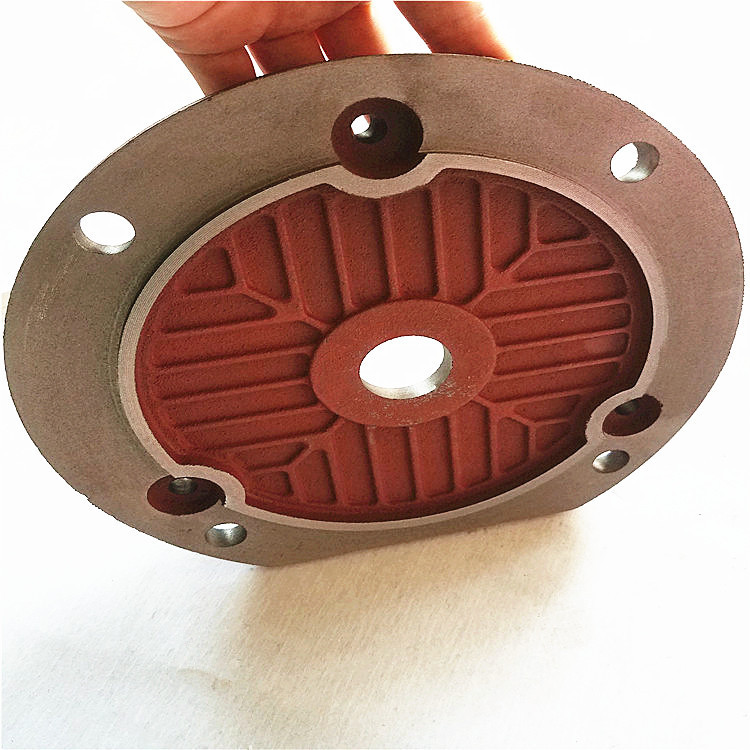 YE2-112三相立式电机电动机端盖前盖立盖法兰盖4KW前挡盖法兰端盖