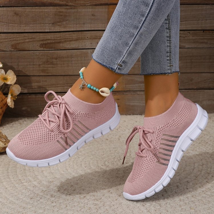 Women's Basic Solid Color Round Toe Sports Shoes display picture 3