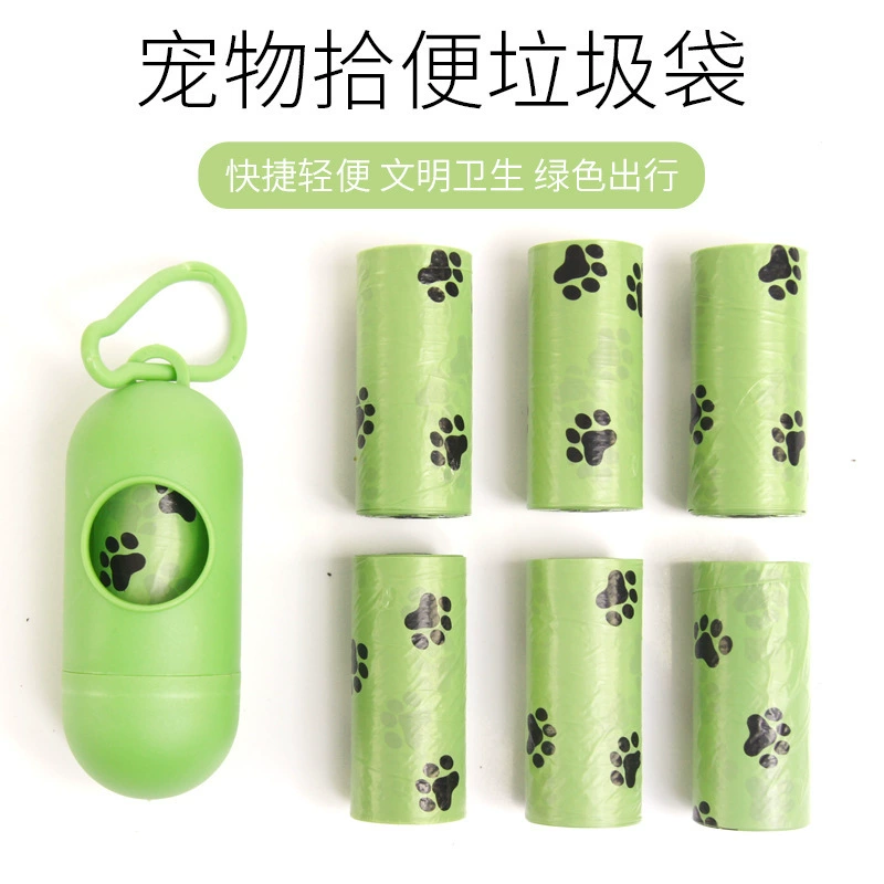 Оптовая Продажа с фабрики зоотовары собака Открытый туалетный мешок Дезодорант мешок для мусора безвкусный утолщенный мешок для мусора для домашних животных