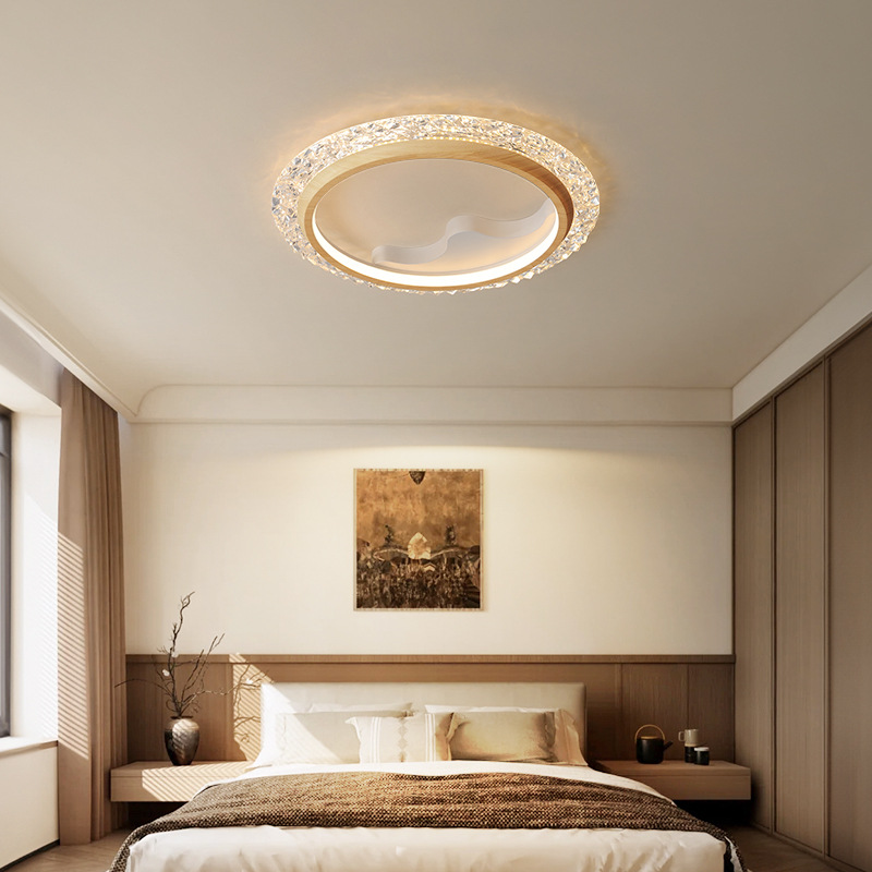 [Selección estricta] nueva lámpara de techo de viento medieval silencioso diseñador de personalidad creativo de alta calidad sala de libro de madera de nuez