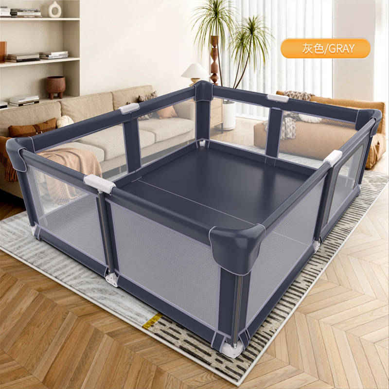 Cross-Border Baby Folding Playpen Indoor Play Fence Children's Portable Crawling Protection Play Enclosure