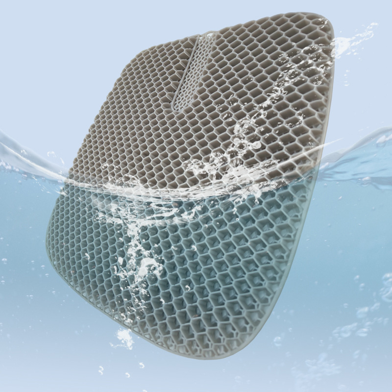 Gel Cushion Summer Chair Office Sedentary Thickeneded Chair Cushion Butt Cushion Seat Cushion Honeycomb Silicone Cooling Cushion Car Use