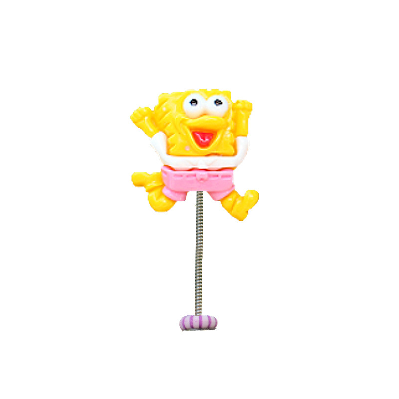 Nuevos productos adorables adornos de automóviles muñecas creativas decoraciones interiores de automóviles primavera sacudiendo la cabeza cabeza cabeza cabeza sala de transmisión directa con mercancías