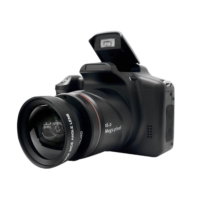 Fashion Style Hd Digital Camera Photo Video Dv Photography Detachable Wide Angle Lens Slr Telephoto Micro Single Camera