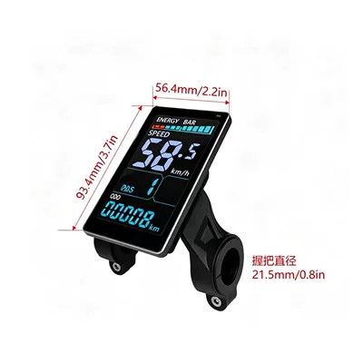 M5 Color Screen Large Screen Elektromobil cihazları