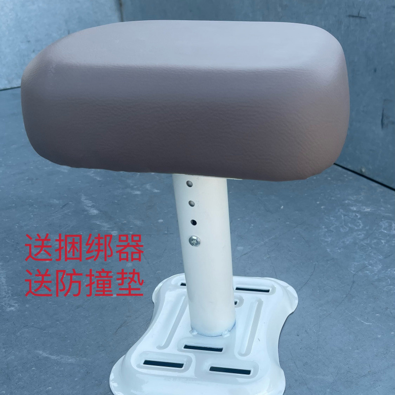 흰색 철제 바닥 [1인용 모델 + 높이 조절 가능] 4세 이상 손잡이 없음