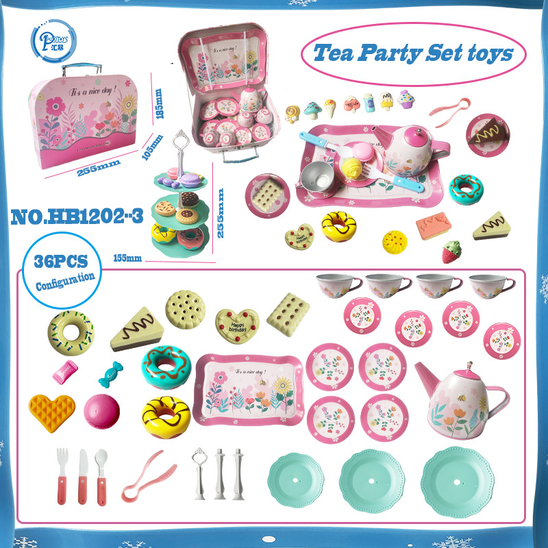 꽃 시리즈 플레이하우스 디저트 36개