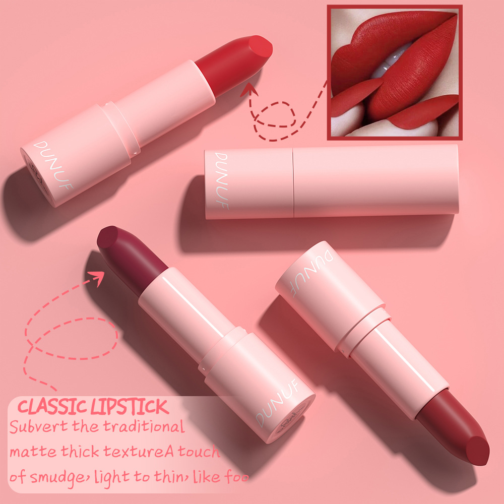 Check it out! Link Disclaimer - Exclusive for Foreign trade :DUNUF 12-color matte lipstick undefined