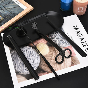 Source Factory Spot Scented Candle Tool Set Candle Extinguisher Candle Scissors Candle Extinguisher Cover Candle Tray Lighter