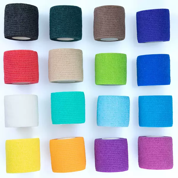Sports protection self-adhesive bandage non-woven pet tattoo finger elastic bandage writing finger protection bandage
