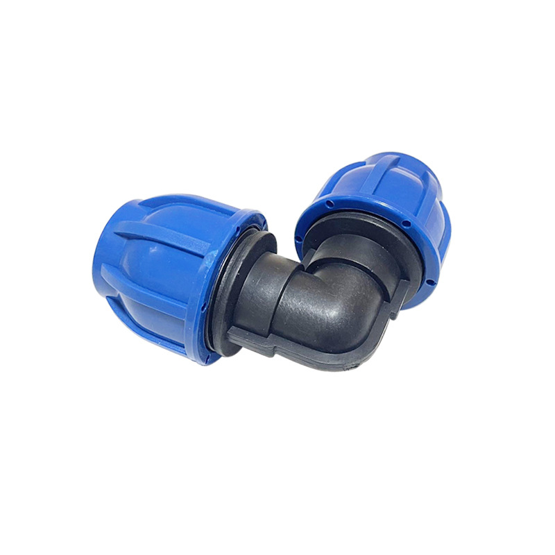 PE conector rápido PE tapa azul boutique 4 puntos rápida directa codo tee 202532 caliente de fusión libre tapa azul conector rápido
