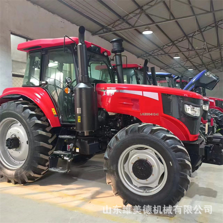 东方红LN2004农用大马力拖拉机 四驱高配置轮式拖拉机 打包可带