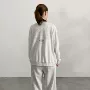 印花双面字母休闲卫衣