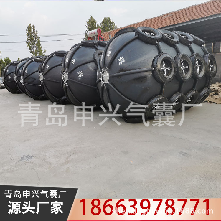 保护桥墩 橡胶护舷 码头悬挂护舷