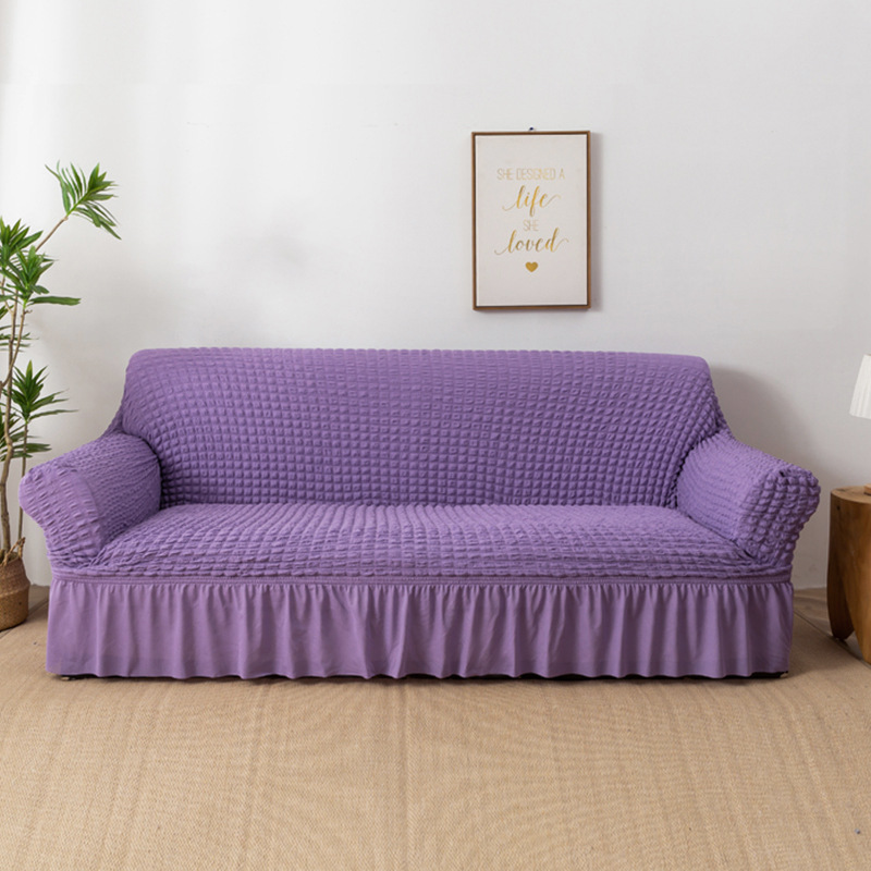 Falda-monocromo púrpura