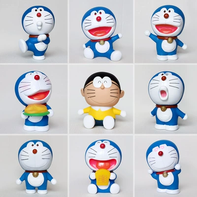 Doraemon Robot Cat Car Ornaments Car Decoration Doraemon Interior Accessories Vinyl Figure 10cm