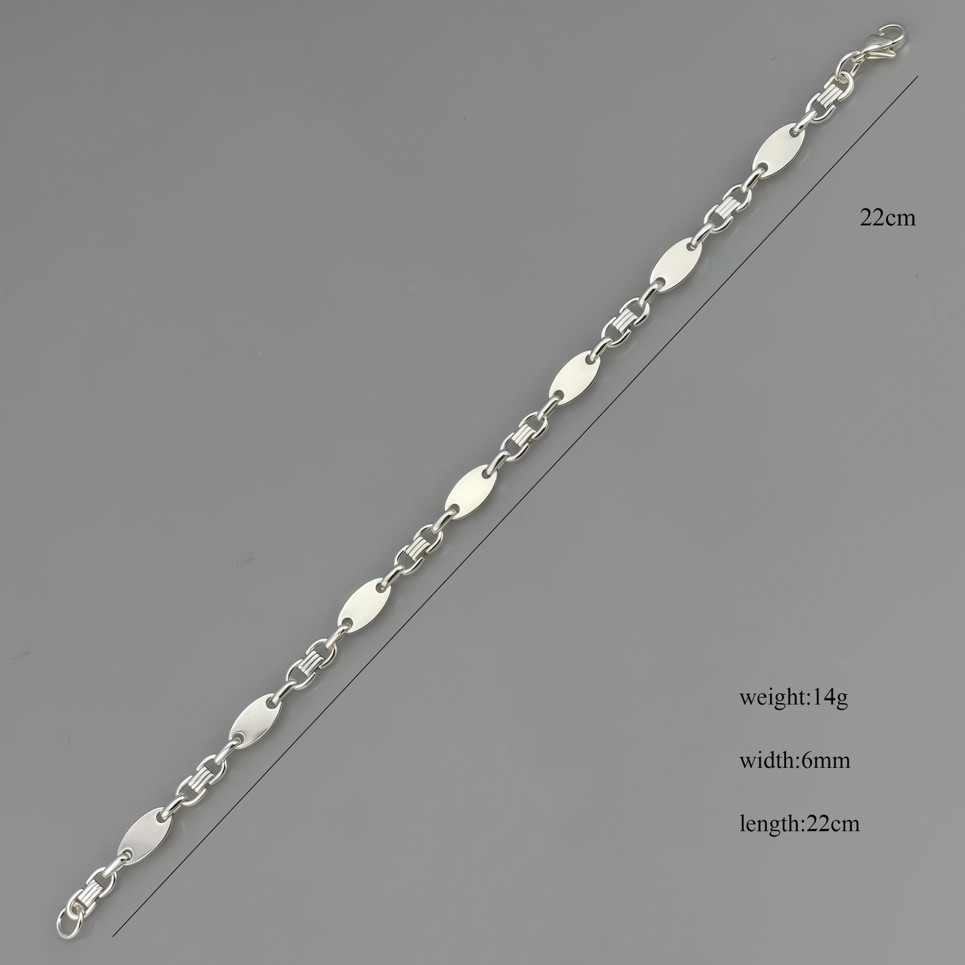 Other Bracelet Stainless Steel Silver