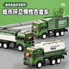 alloy Engineering vehicles Sound and light 1  18 Warrior Digging machine Mixer garbage Dump Truck Model boy Toys wholesale