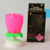 Fuchsia candle, 14 pieces