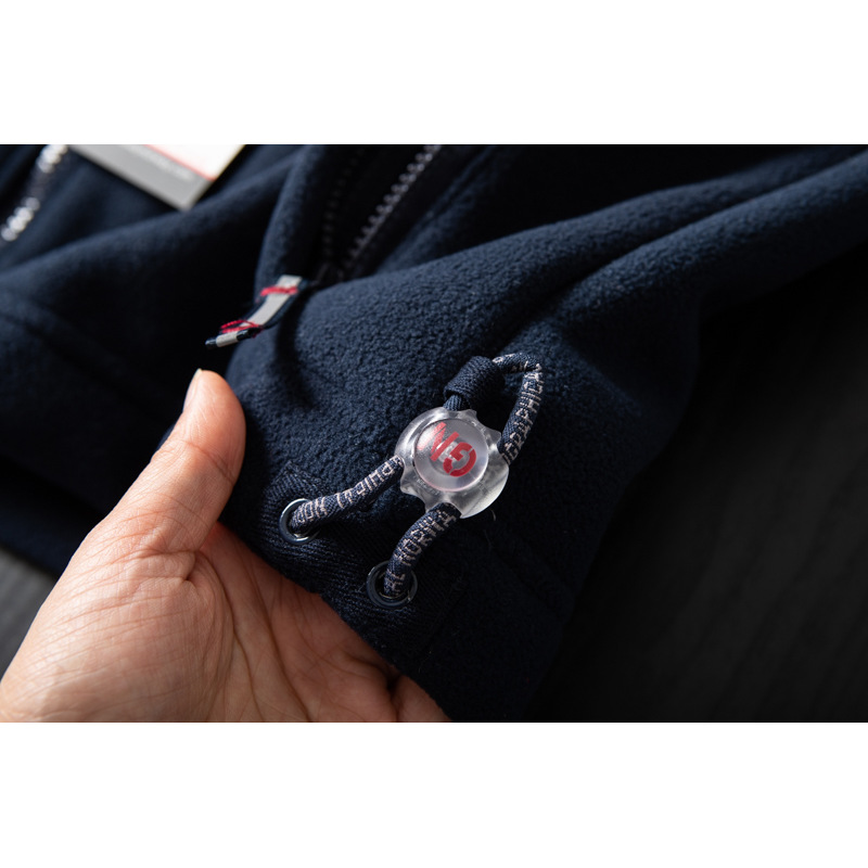 Men's Clothing outdoor cold proof large size Winter zipper warm polar fleece fleece jacket men's jacket_voghion.com