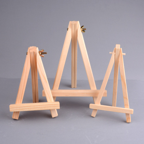 Mini desktop desktop easel wooden folding oil painting board table stand sketch tripod children's small easel
