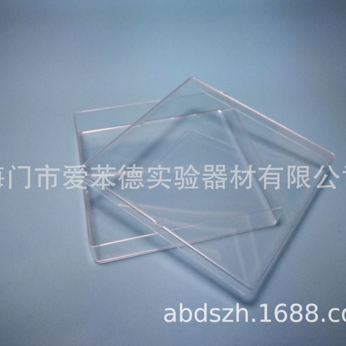 12x12cm培养皿 平皿 方形 透气塑料培养皿 120x120mm一次性培养皿