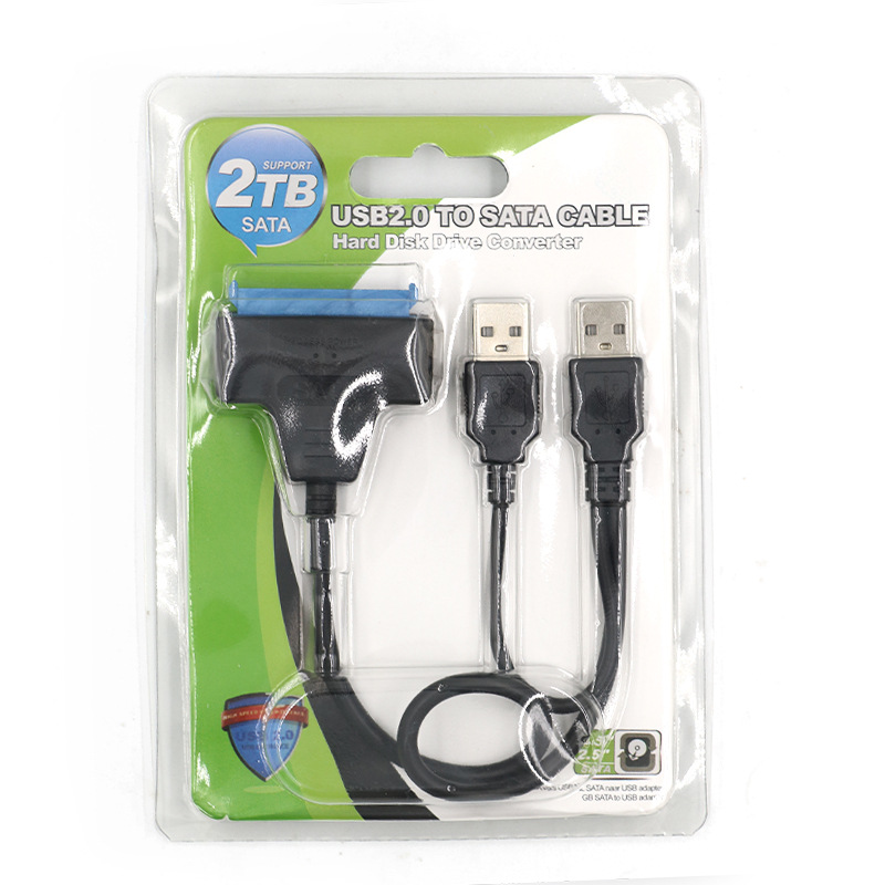 USB3.0 al cable externo del adaptador del disco duro de SATA cable mecánico de estado sólido del disco duro de 2,5 pulgadas Cable de impulsión fácil del usbtosata