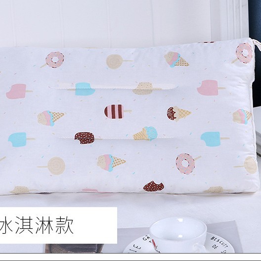 Ice cotton cotton integrated pillow