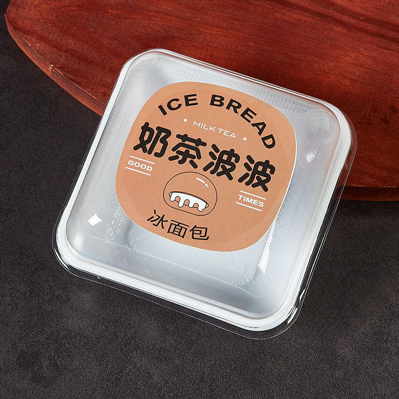 Caja de embalaje de plástico de soplado de pan helado, caja de pan helado, caja de pan helado, caja de pan helado, caja de pan helado