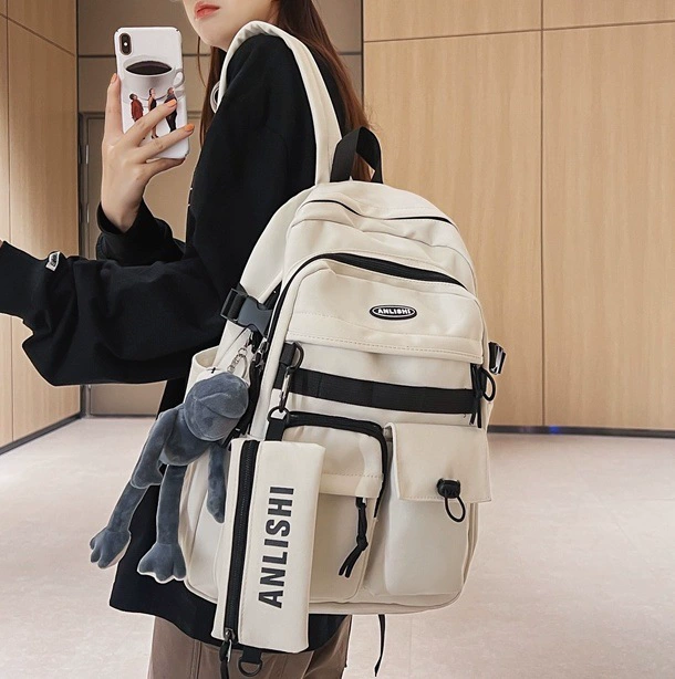 Японский стиль Harajuku, ретро спецодежда, школьная сумка для учащихся младших классов средней школы, рюкзак большой вместимости, мужской модный рюкзак в кампусном стиле, женский рюкзак