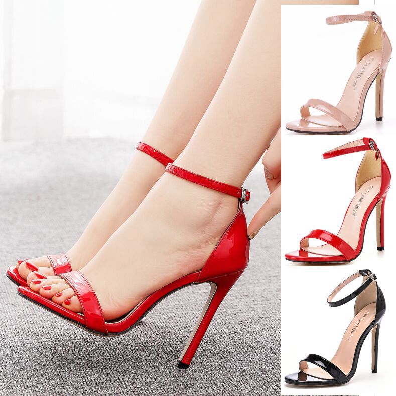 Black large size high heel sandals 44 size 45 size men's anti-string stage performance high heel sandals with large size shoes Black large size high heel sandals 44 size 45 size men's anti-string stage performance high heel sandals with large size shoes