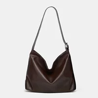 ANNMUU Емкая летняя сумка через плечо на одну лямку из PU вместительная подходит под A4