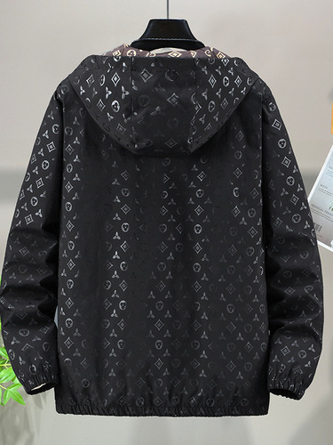 2025 Spring Collection New Men's Thin-Fashion Outerwear, Stylish Youth Jacket, Men's Sun Protection Hooded Sweatshirt for Boys