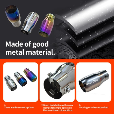 decoration tail throat, Car muffler