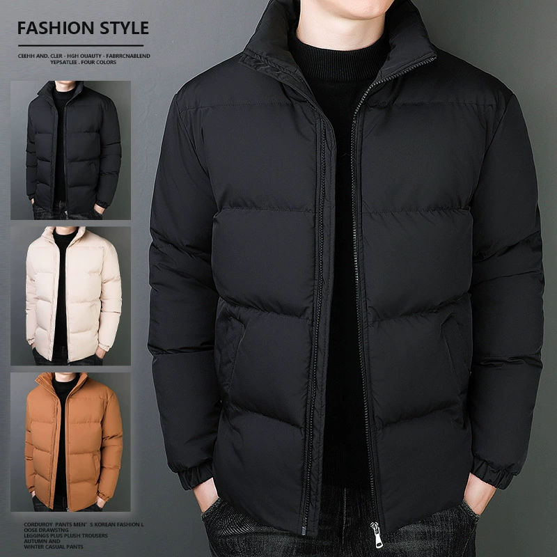 Oversize зимнее утепленное пуховик для подростков, усиленная теплоизоляция, высокий воротник, размеры M–3XL, черный/кремовый/кофейный