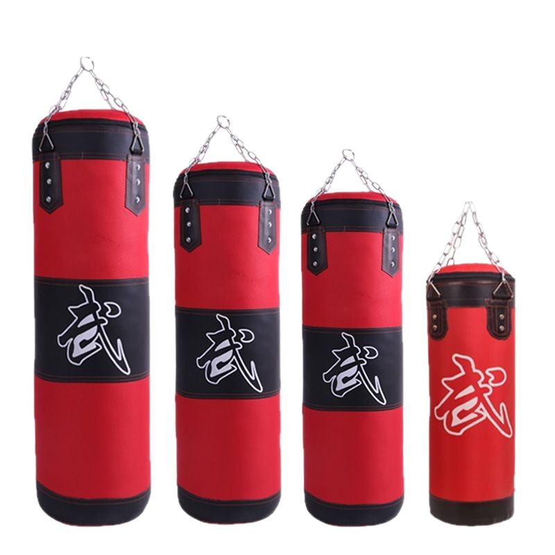 Boxing Saco de arena colgante Sanda Shack Shack Entrenamiento de fitness para adultos y niños Taekwondo Fighting Home Vaker