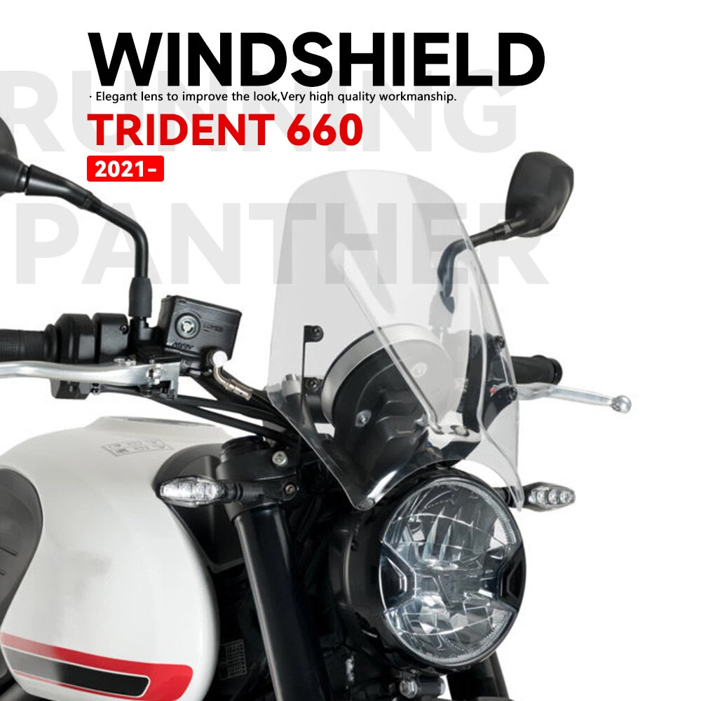 Suitable for Triumph Trident 660 2021 2022 New Windshield Front Windshield Deflector Fairing