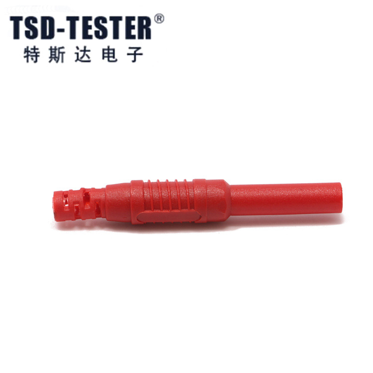 B5505 4mm all-protective high-voltage copper-nickel banana plug female terminal instrument and equipment test head