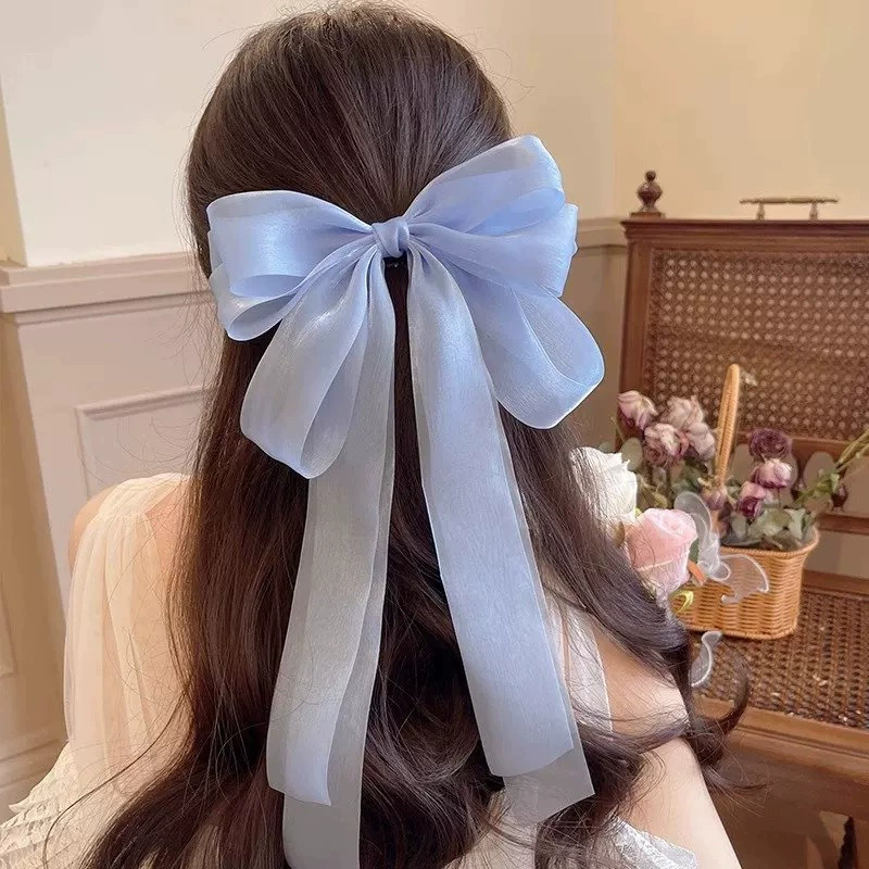 Hairgrip with bow, hairpins, hair accessory, french style