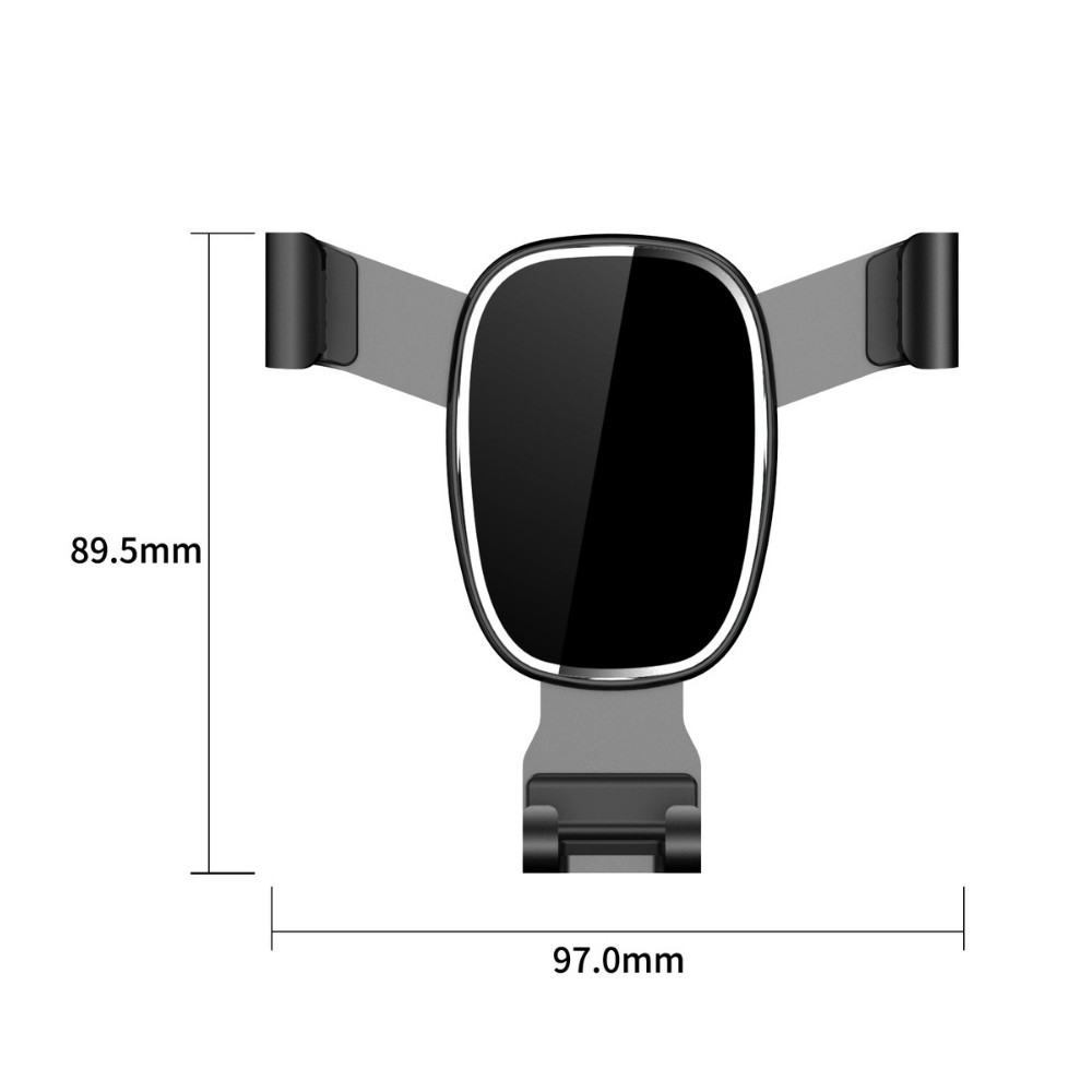 YSD21 Soporte para teléfono móvil para automóvil de tipo gravedad Modelo de plástico Soporte de navegación de salida de aire para automóvil Modelo privado de fabricante fijo