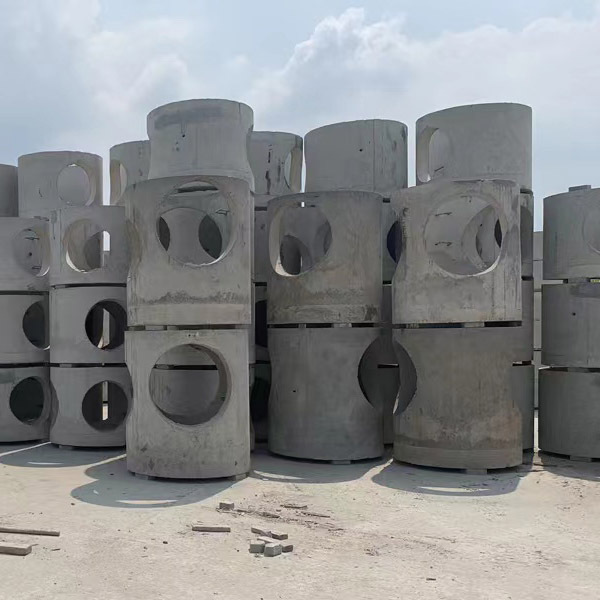 海南钢筋混凝土检查井 预制圆井筒成品现货 排水污水水泥井批发