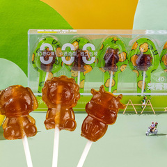 法思覓語梨膏棒軟糖清潤不膩解饞休閒零食小吃批發10支盒裝