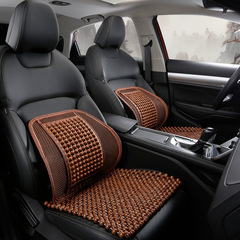 夏天通風珠子座墊木珠汽車坐墊單片透氣夏季椅墊涼墊通用代發批發