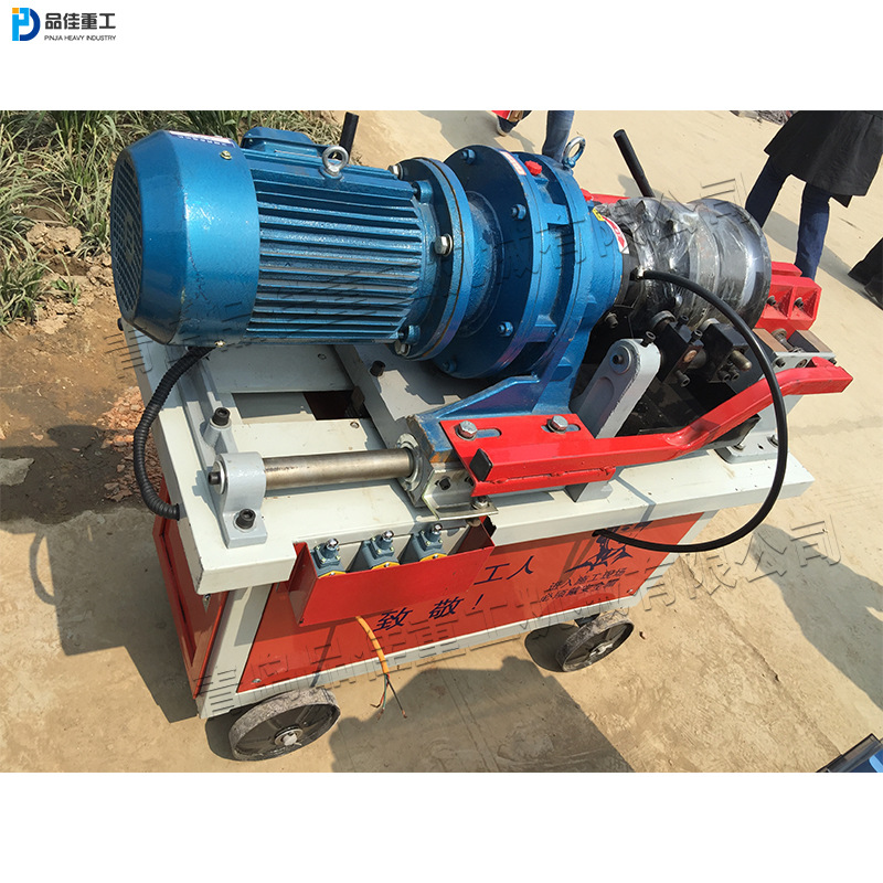 自动钢筋滚丝机 建筑工程带肋钢筋直螺纹套丝机 钢筋连接套筒设备