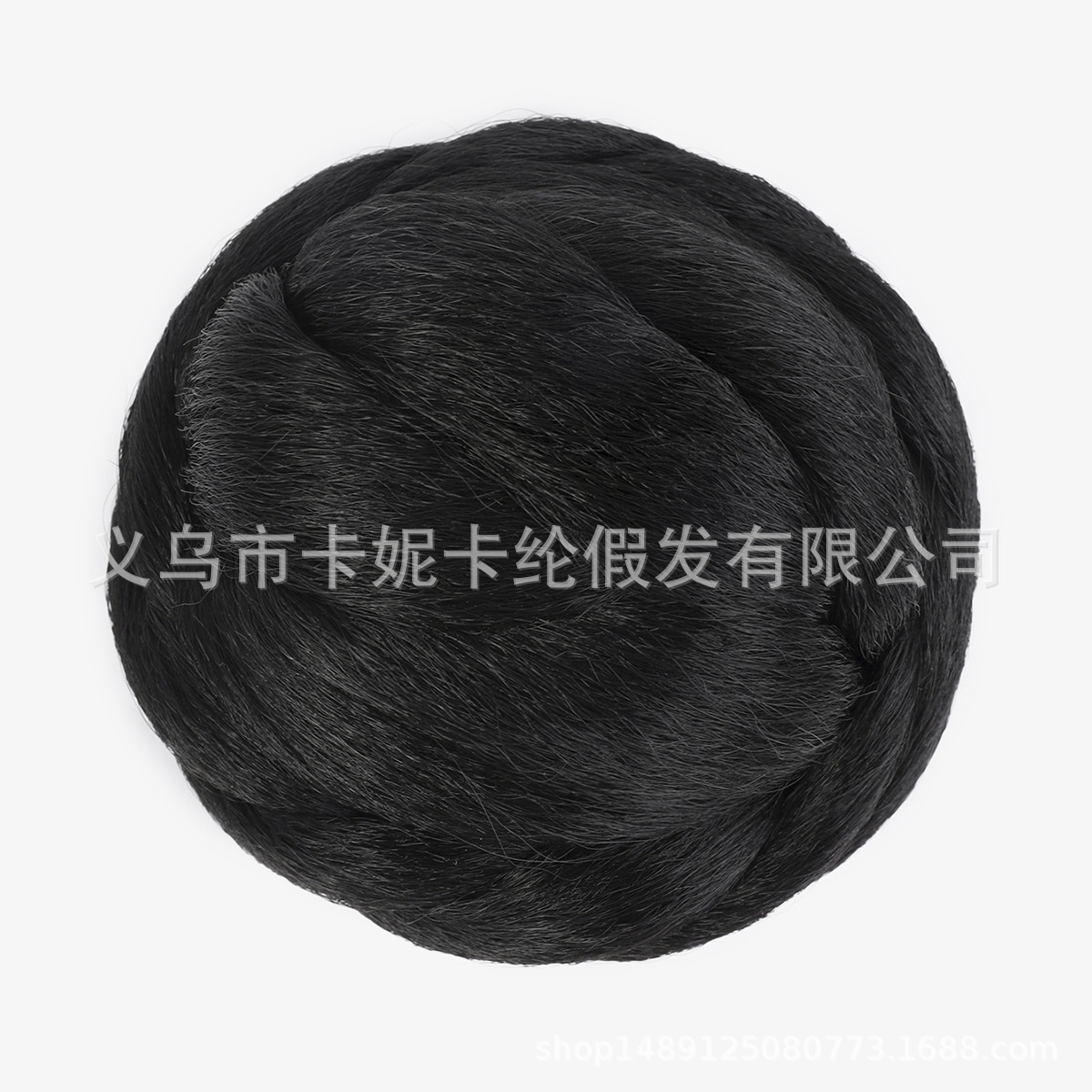 Nuevo paquete de cabello monocromático corto ligero y elegante transpirable de alta gama cubierta de cabeza esponjosa spot al por mayor transfronterizo