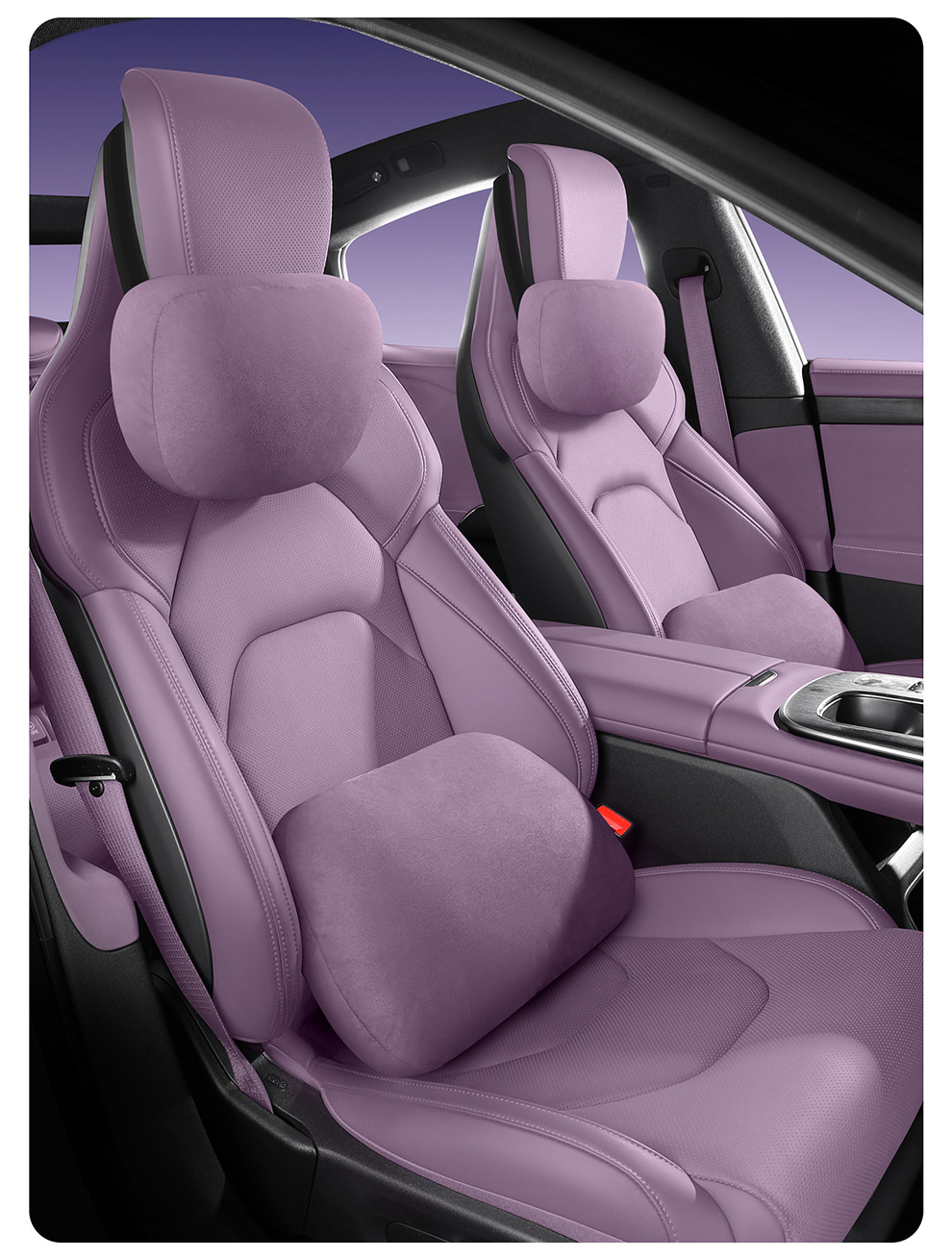 Suitable for Xiaomi Su7 Headrest, Neck and Waist Pillow, Lumbar Cushion, Xiaomi Yu7 Car Pillow, Interior Accessories and Supplies